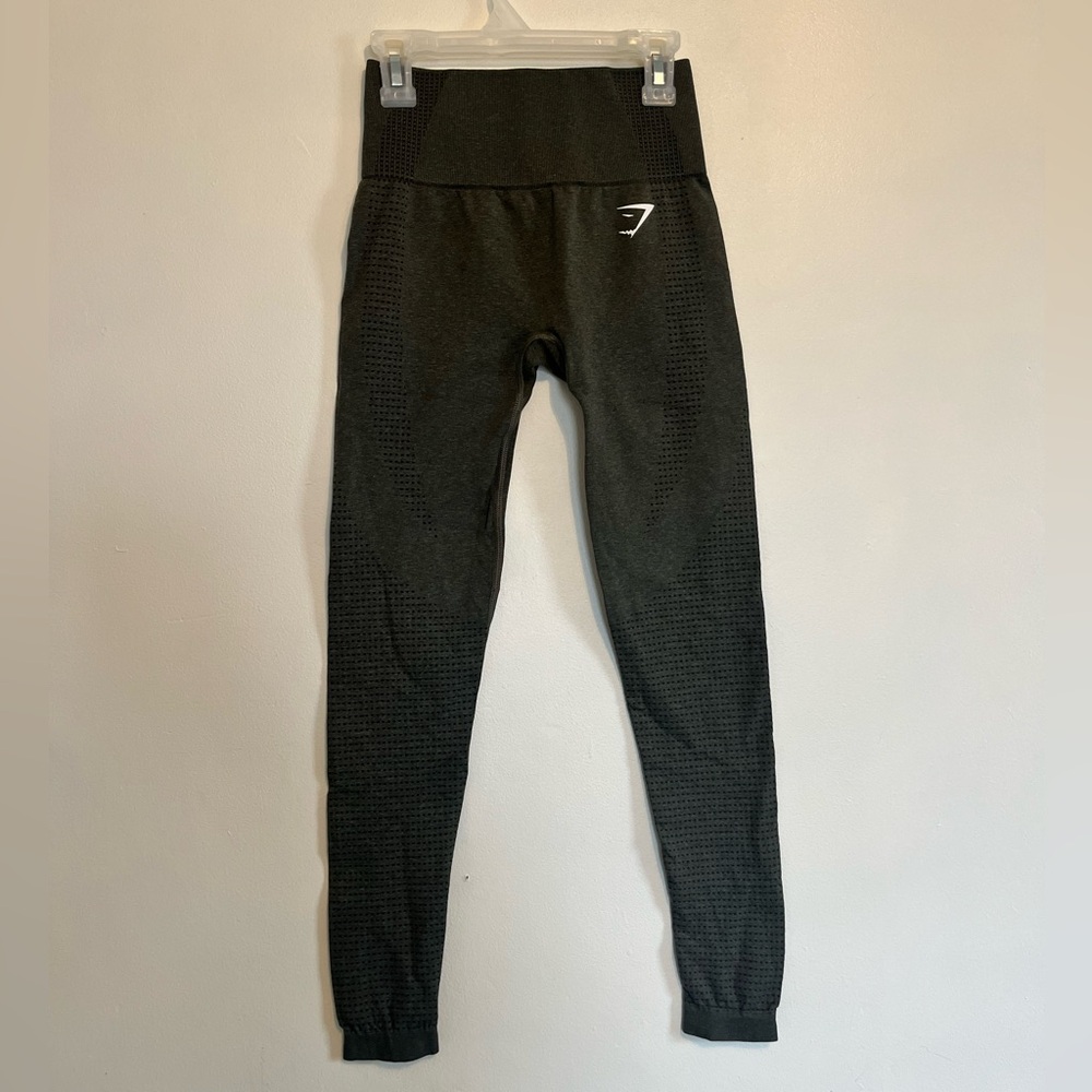 Women’s Gymshark Olive Green Leggings Size XS